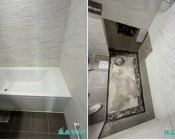 김포 한강금호어울림 2차 욕조철거 후 샤워부스